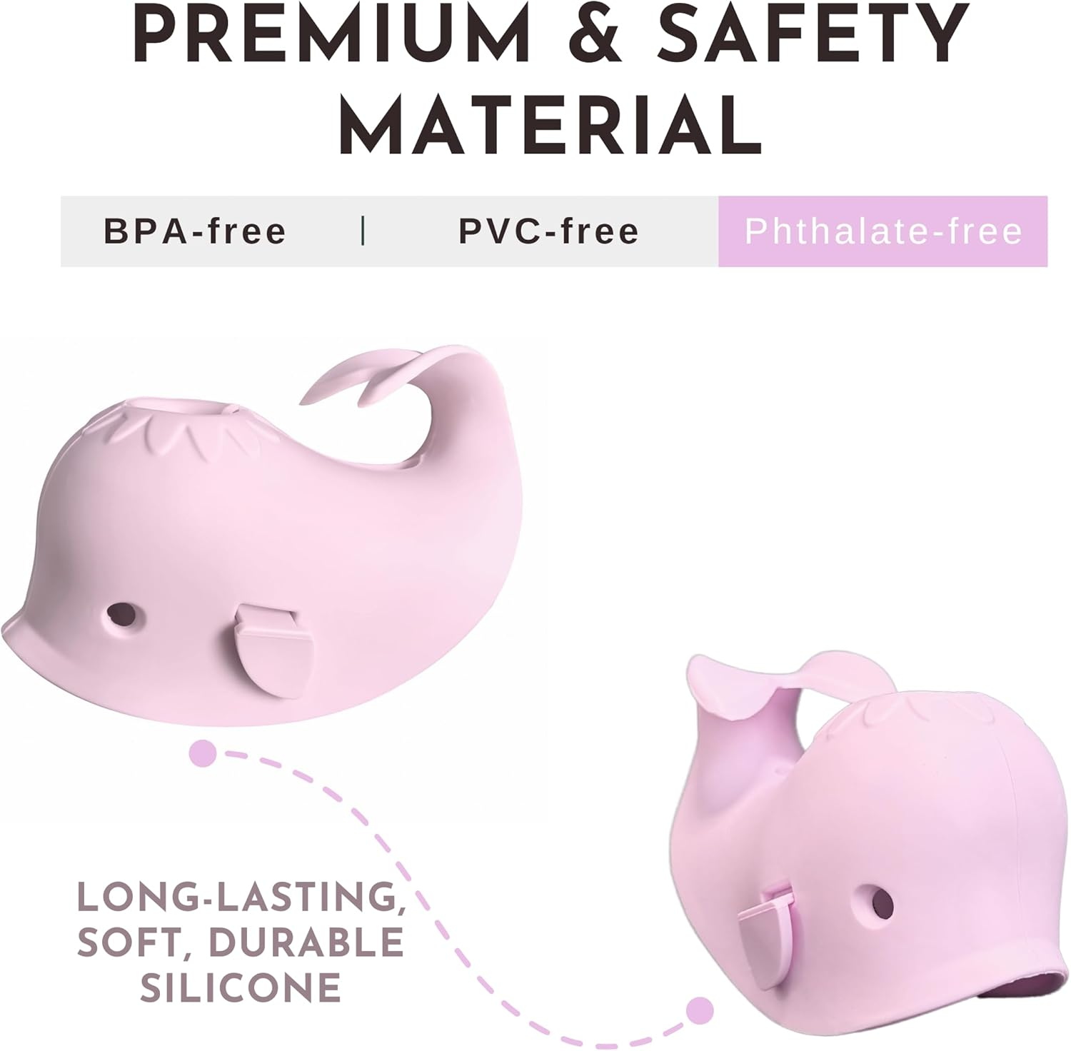 Bath Spout Cover for Bathtub - Bath Faucet Cover for Kids,Protects Baby from Bumping Head during Bathing Time Faucet Protective Cover Whale Design