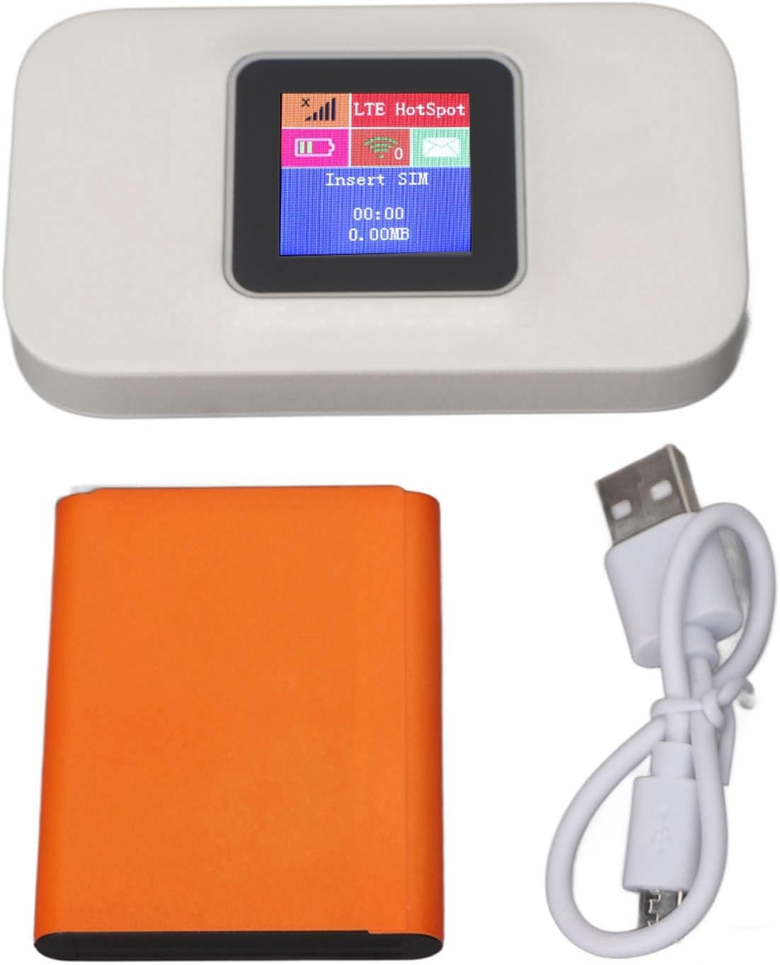 5G Mobile Wifi Router, Wifi 300Mbps Plug and Play Wireless Network Router SIM Card Slot Pocket Mobile Hotspot Smart Router Connections 4G Wifi Router, 3000Mah Battery