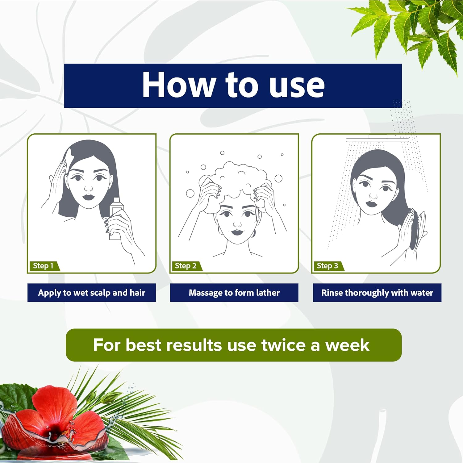 Sri Sri Tattva anti Dandruff Shampoo, 200Ml (Pack of 3) image number 3