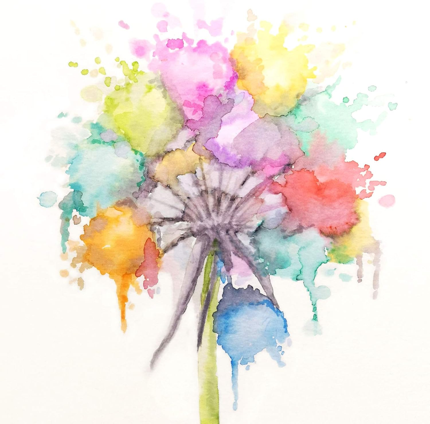 Vaessen Creative Florence Watercolour Paper 12X12 in Ivory, 300 GSM, Artist Grade Quality, Smooth Surface, 50 Sheets for Scrapbooking, Painting, Handlettering, Art Projects, 12 X 12 image number 6