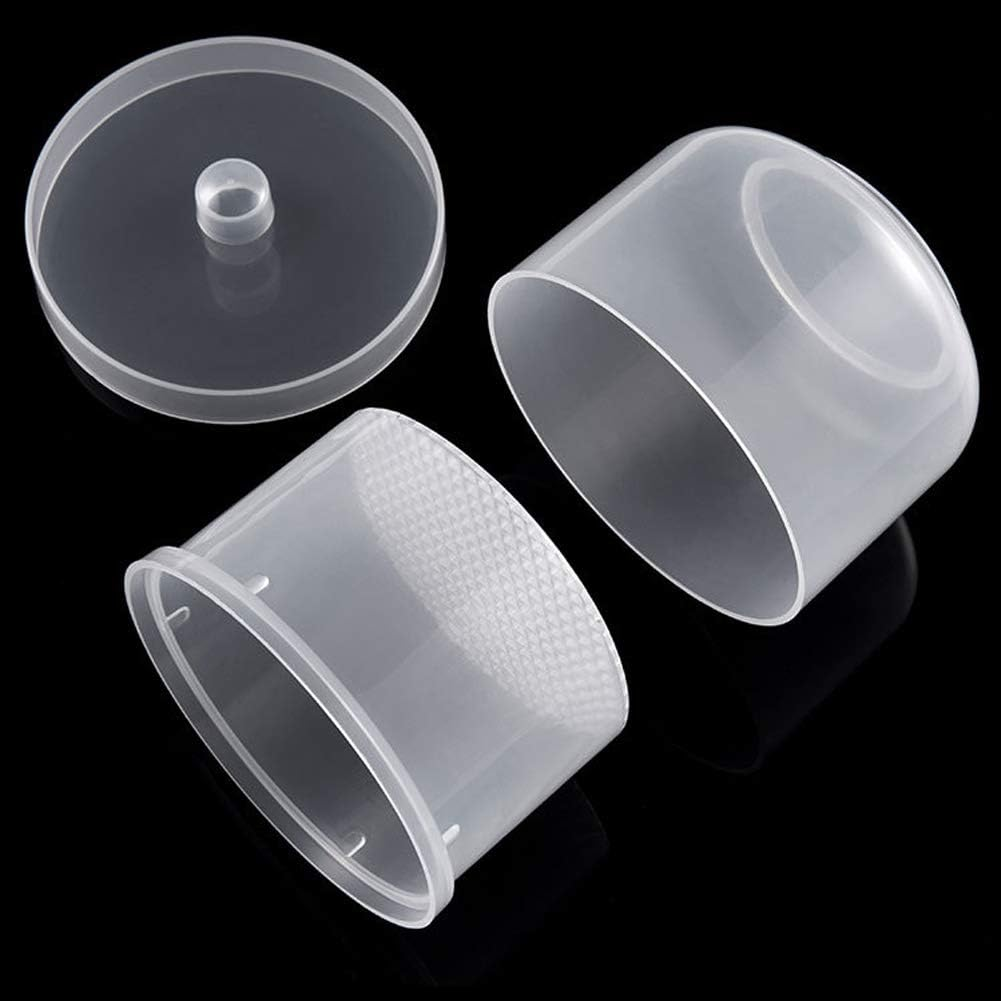 1 Piece Nail Art Tool Cleaning Cup Nail Art Tool Sterilizer Cup Nail Tools Cleaning Tray Box Container Net Basket Case Manicure Tools Jar Soak Box for Nail Art Accessories, Transparent image number 4