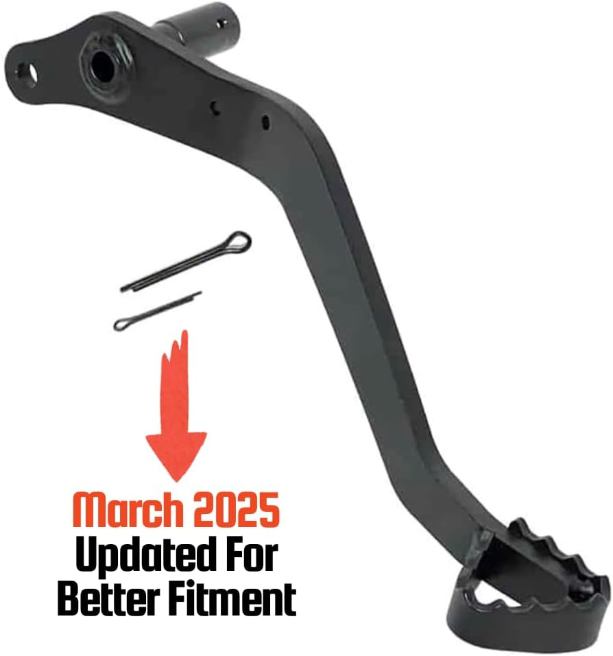 Dango Design (Upgraded 2025) DR650 Footpeg & Rear Brake Lever Lowering Kit | Fits 1996-2024 | 2"/50Mm Lower than Stock image number 2