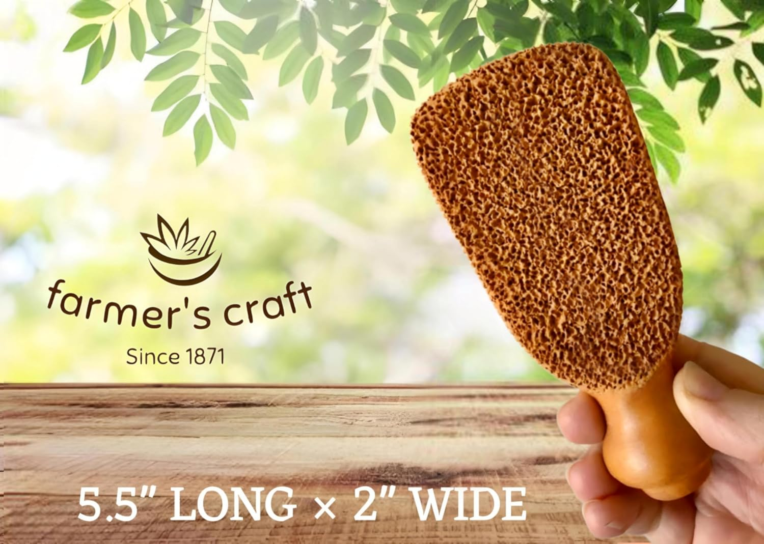 Natural Pumice Stone Made up of Terra Cotta Ancient Indus Valley Foot Scrubber Callus Remover Skin Care Kit for Hand and Dead Skin, Pedicure Tools Foot Exfoliator, Cracked Heels, Body Loofah image number 6