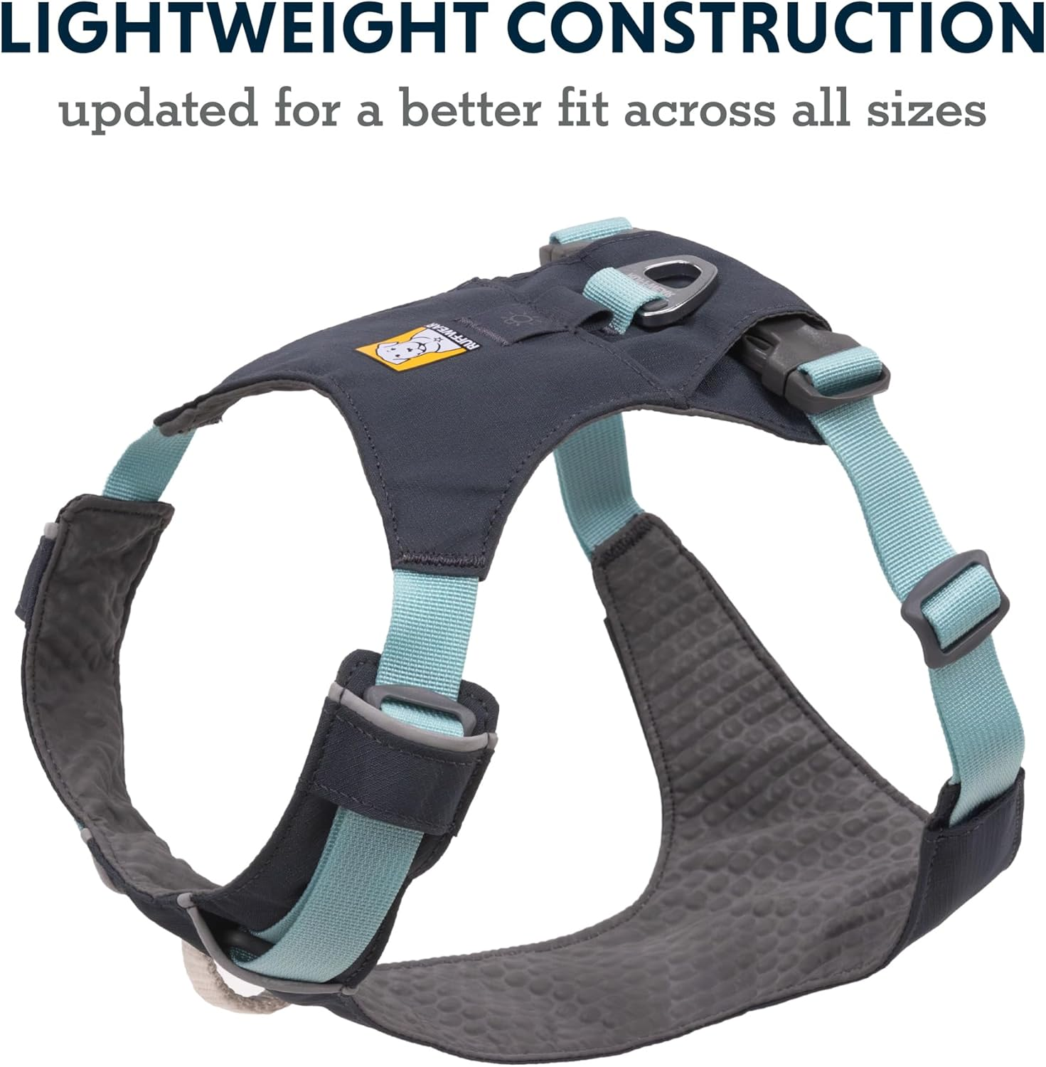 Ruffwear Hi & Light Harness Basalt Grey M image number 6