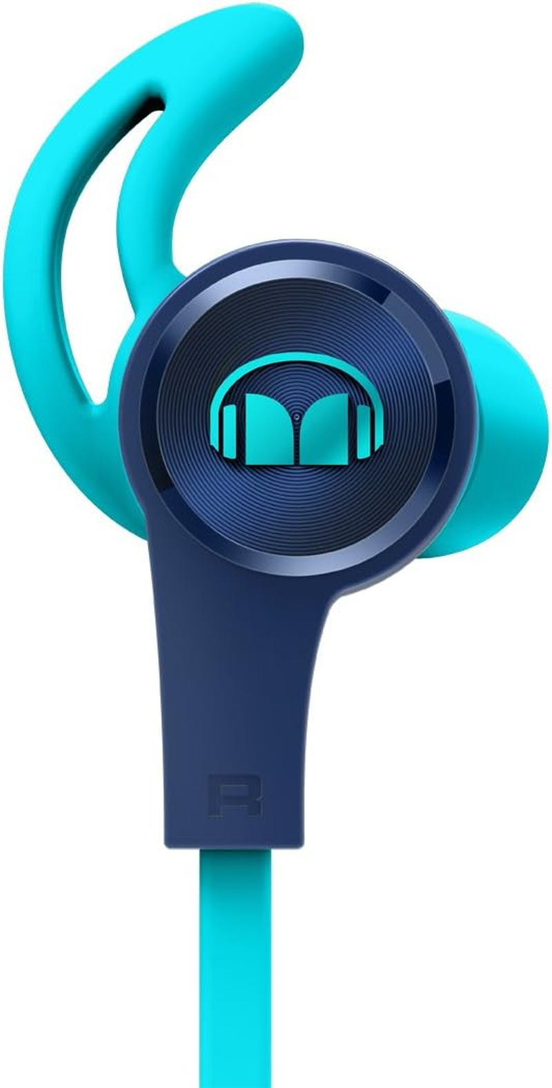 Monster Isport Achieve Headphones with Mic - In-Ear with Mic - Blue image number 5