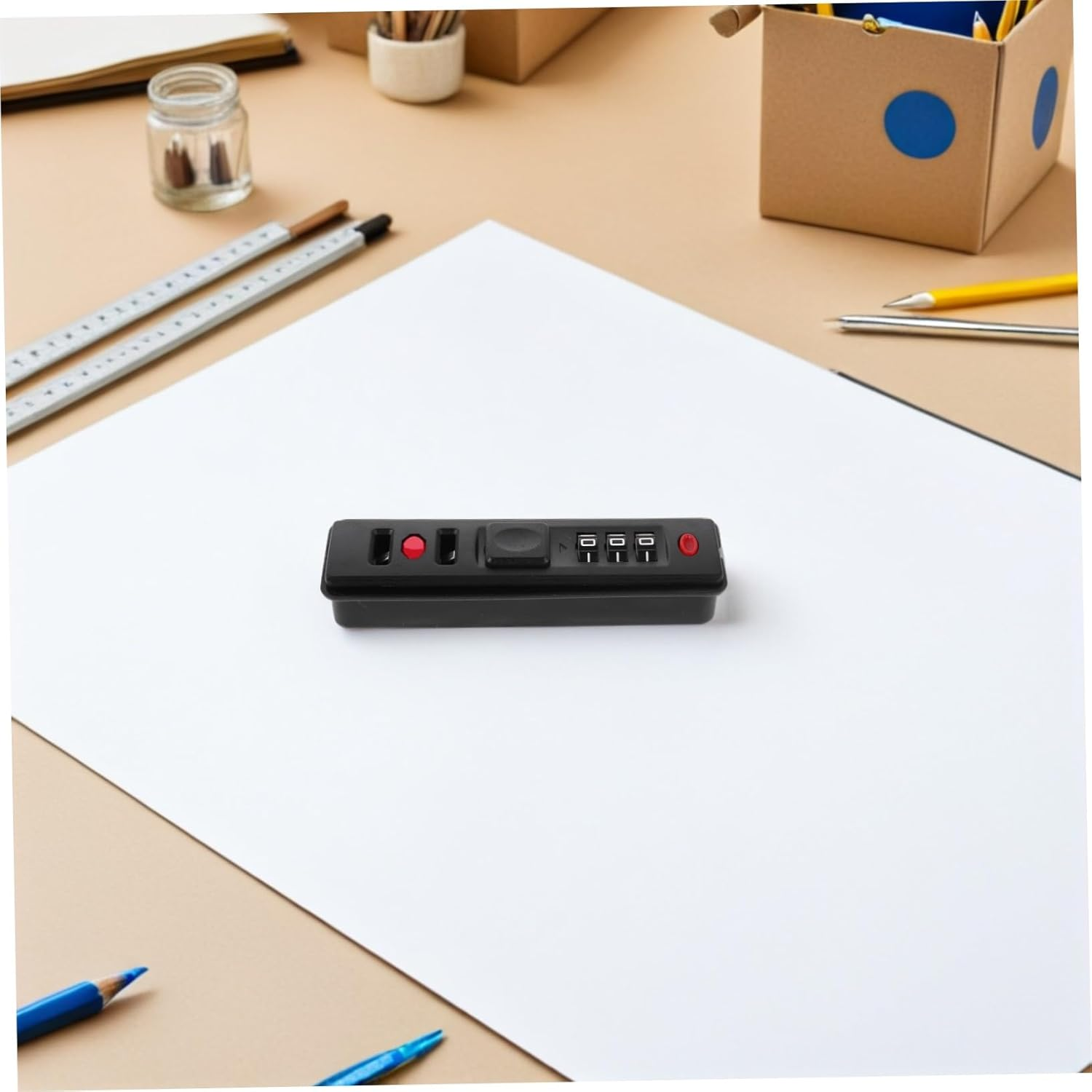 ROMISBABA Luggage Lock Replacement with Combination Password Travel Padlock for Suitcases Easy Installation Keyless and Leisure Trips image number 4