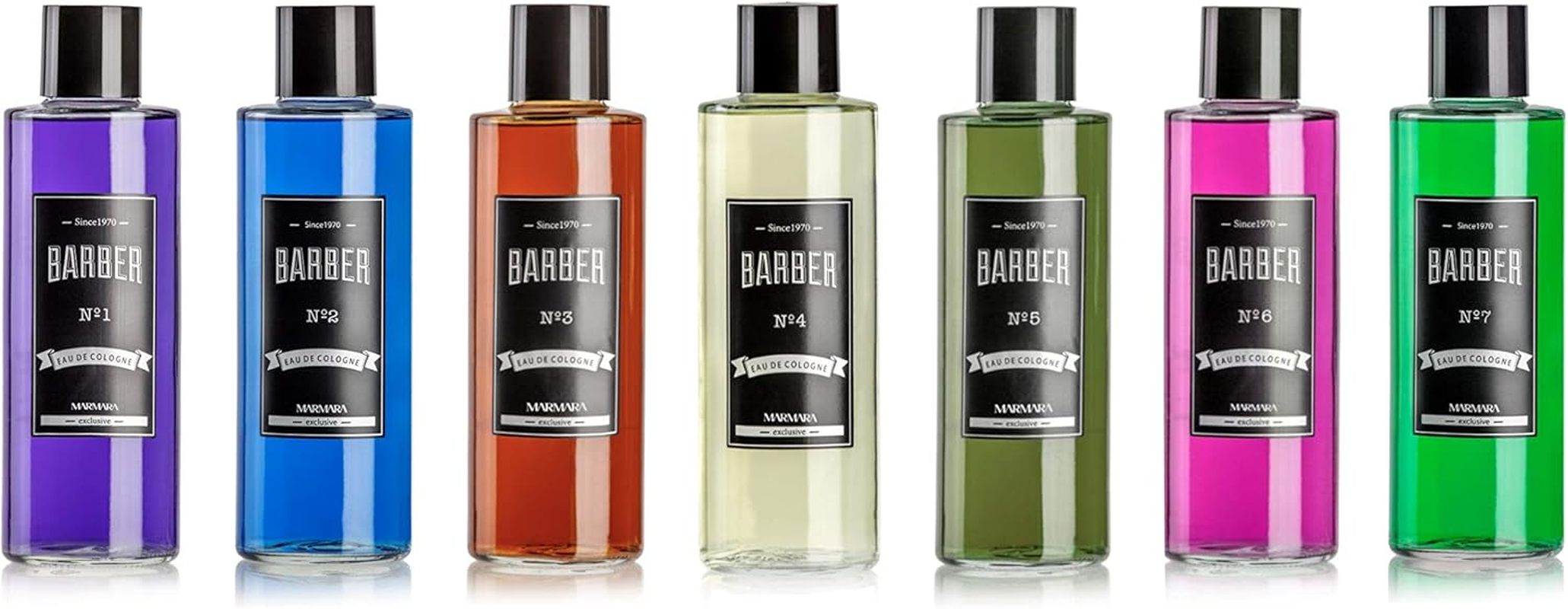 BARBER MARMARA Barbershop Hair Comb Styling Comb for Hair & Beard Shatterproof Flexible Antistatic Grip Comb Double-Sided Heat Resistant Hair Comb Men Barbershop Comb (033) image number 2