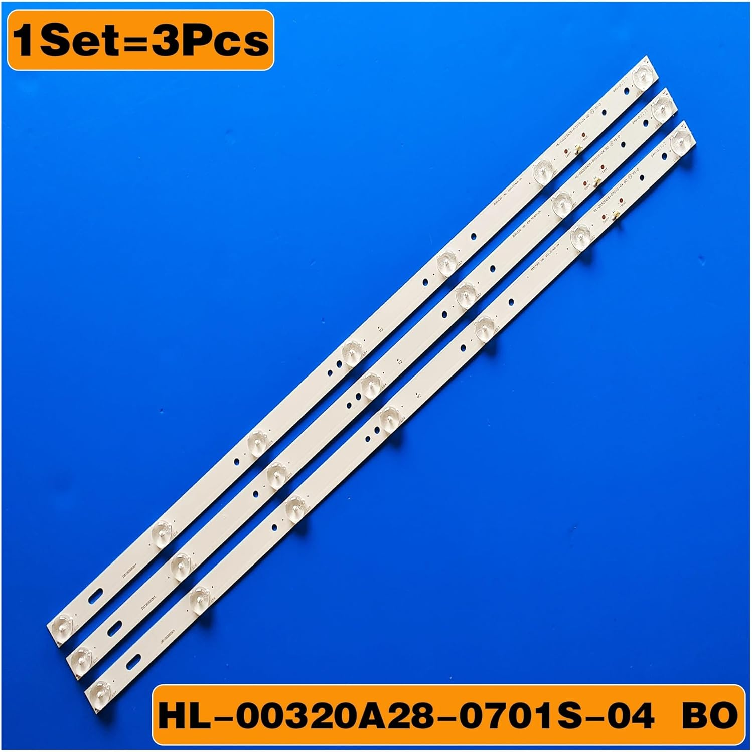 Tv'S LED Backlight Strips for D-EXP H32B7000E 32" LED TV Bars HL-00320A28-0701S-04 B0 Bands Rulers ZDCX32D07-ZC14FG-05 Array Tape image number 3
