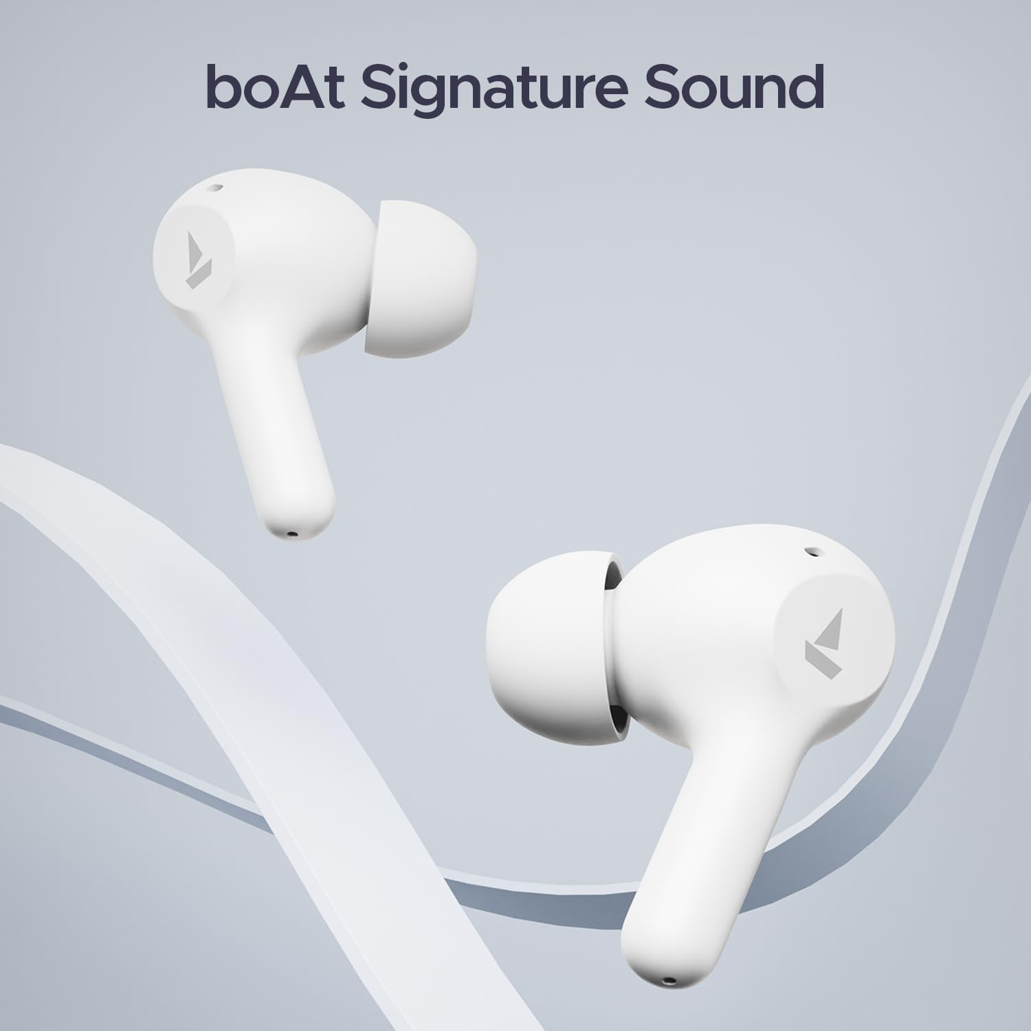 Boat Airdopes 71 TWS Earbuds with 40 Hours Playtime, Dual Microphones with Enx, ASAP Charge, IWP, Beast Mode with Low Latency 50Ms, IPX4 and Pocket ID (Frosted White) image number 5