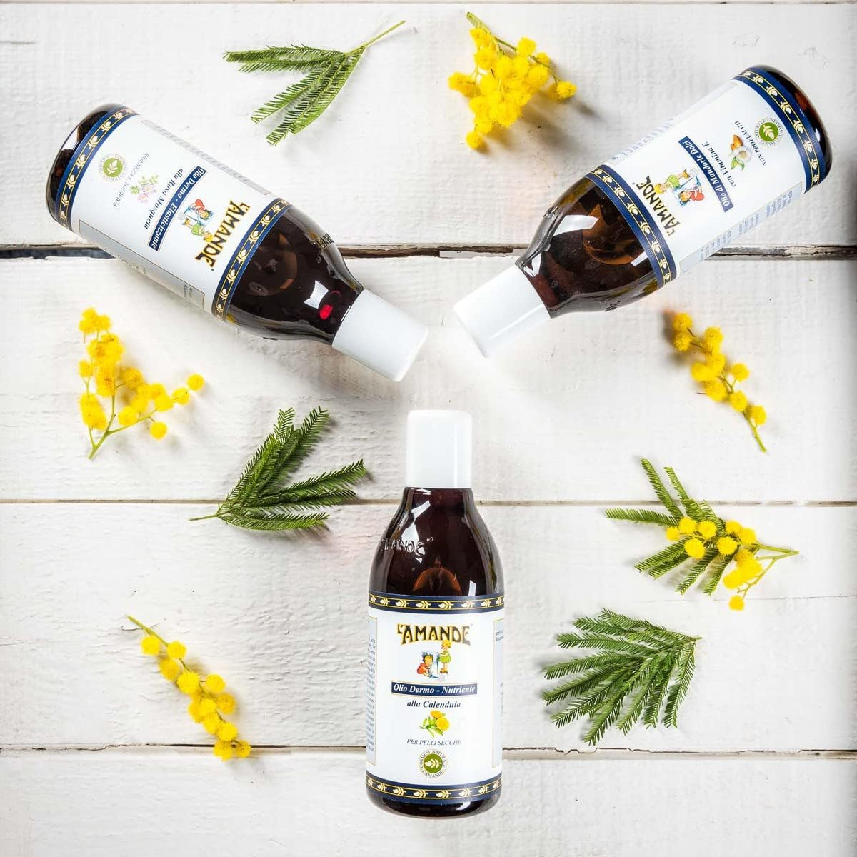 L'Amande Oil Dermo/Elasticizing Rosa Mosqueta - 250Ml image number 3