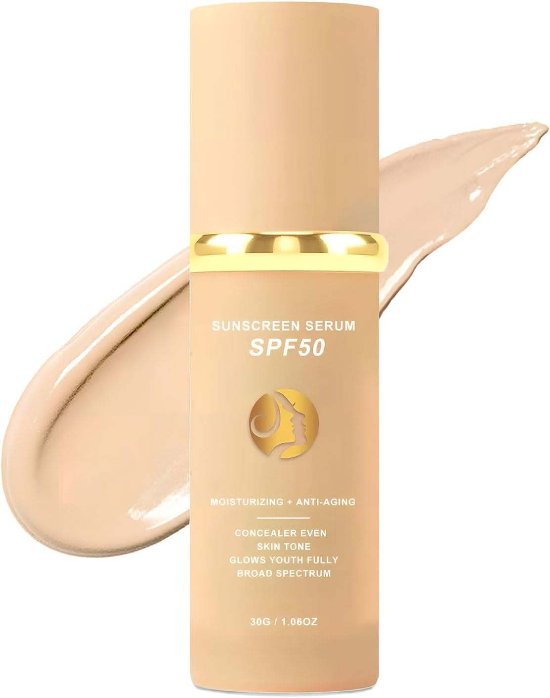 Foundation, 4-In-1 Colour Changing Foundation, Color-Changing Concealer Skin Tint, Korean Makeup, Long-Lasting Perfect Full-Coverage Moisturizing Concealer, Suitable for All Skin Tones of Natural Color image number 2