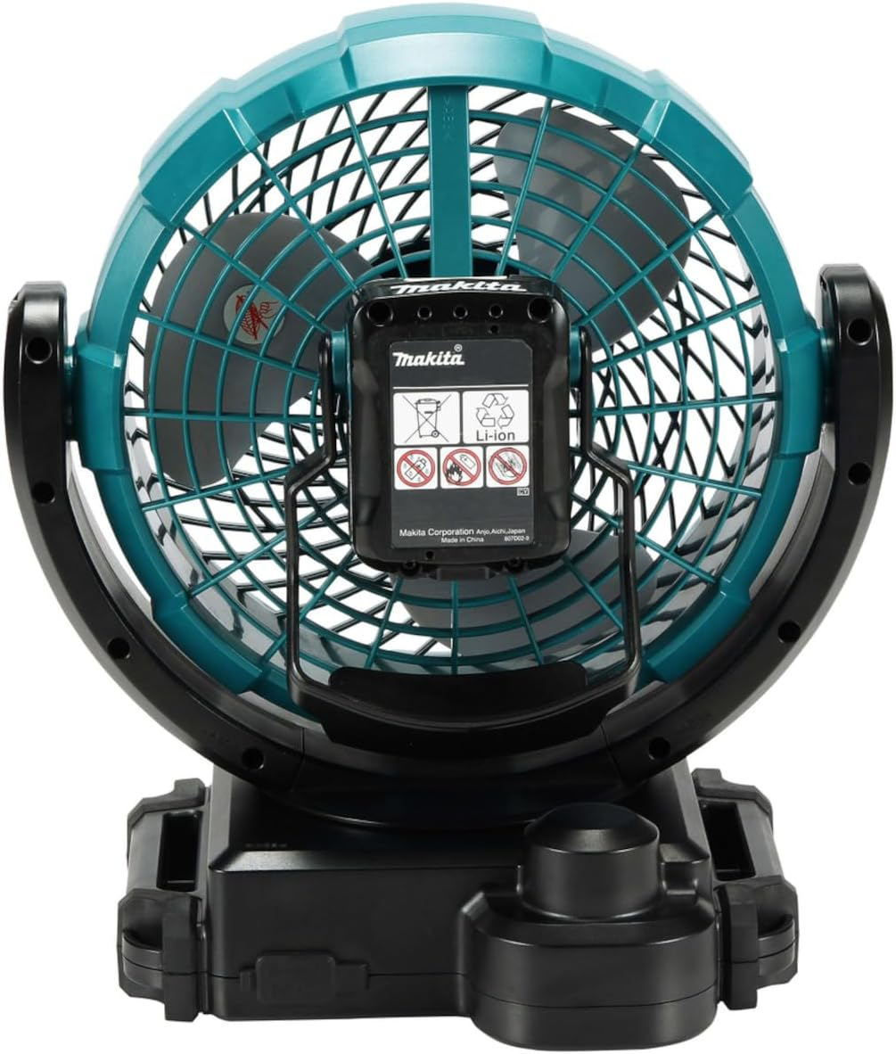 Makita 12V Max 180 Mm Jobsite Fan with Swing Neck Function Skin image number 3