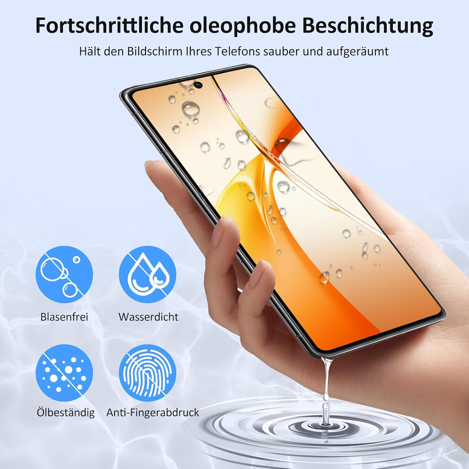 Pack of 2 Tempered Glass Screen Protectors for Google Pixel 7 Pro, 9H Hardness, Sensitive Touch, Bubble-Free, 0.33 Mm Scratch-Resistant Protective Glass, Compatible with Google 7 Pro, Ultra Resistant