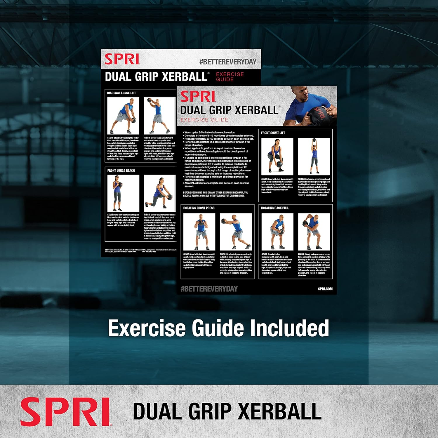SPRI Dual Grip Xerball/Medicine Balls image number 4