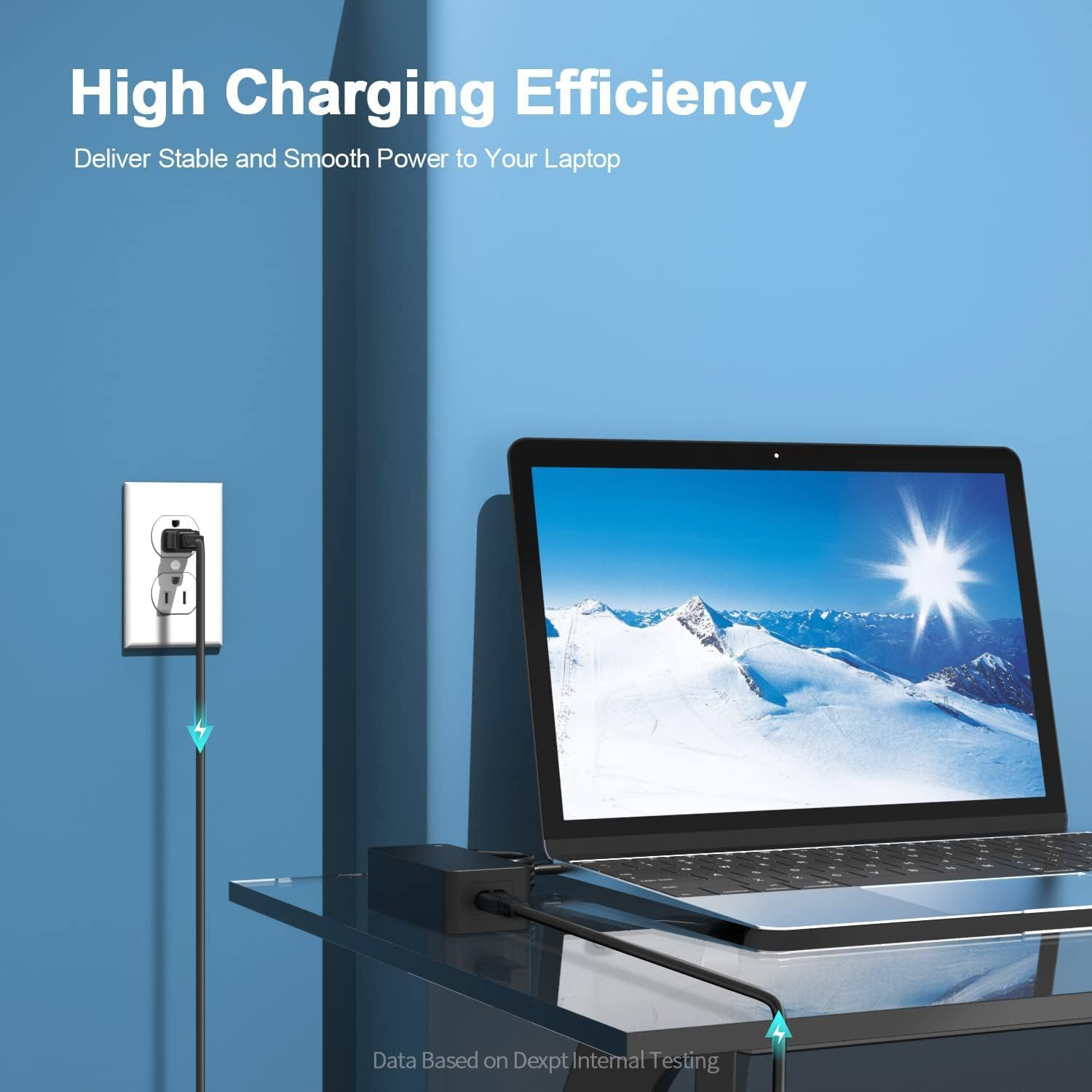 Charger for Dell Laptop Computer 65W 45W Fit for Inspiron 11/13/14/15/17 3000 5000 7000 Series(3583 3593 5570) Latitude E5450 XPS 13-65 Watt 45 Watt AC 2-In-1 Computer Adapter Power Cord (4.5*3.0 Mm) image number 1