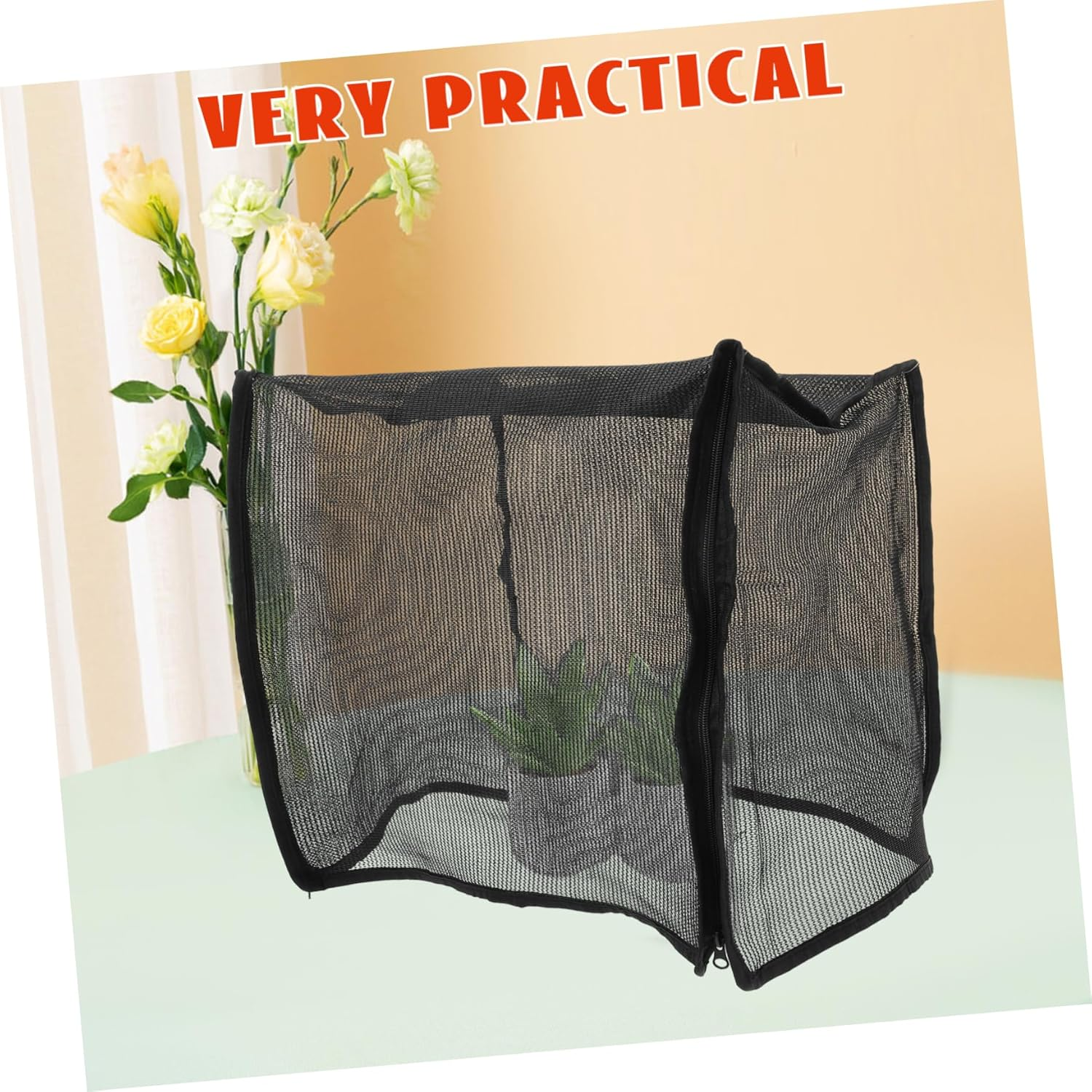 ORFOFE Succulent Planting Box Portable Mushroom Greenhouse Mycology Supplies Tabletop Display image number 6