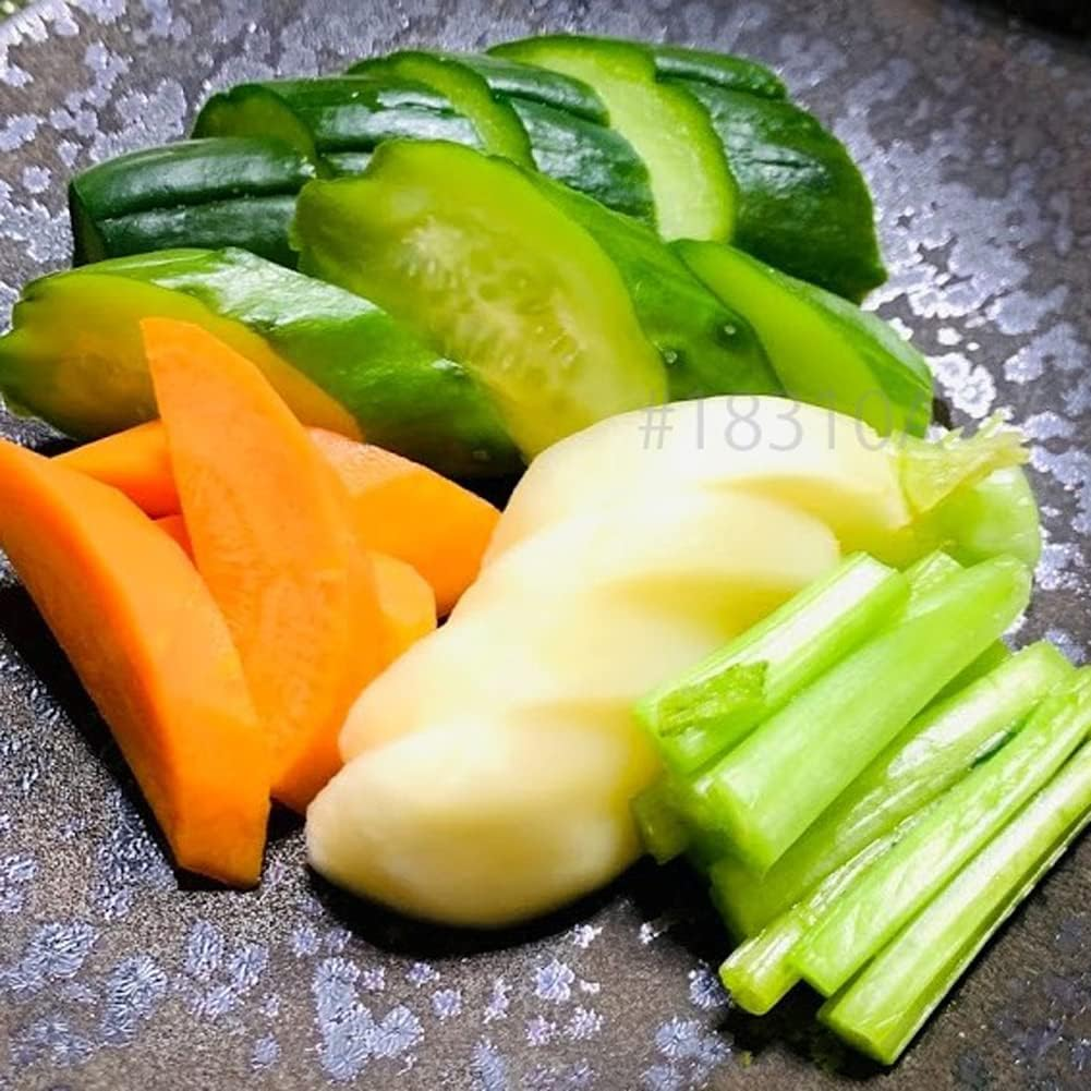 Fuji Hollow NK-201 Enameled Pickles Container, Little Bran Pickled Container, 0.9 Gal (2.8 L) image number 1