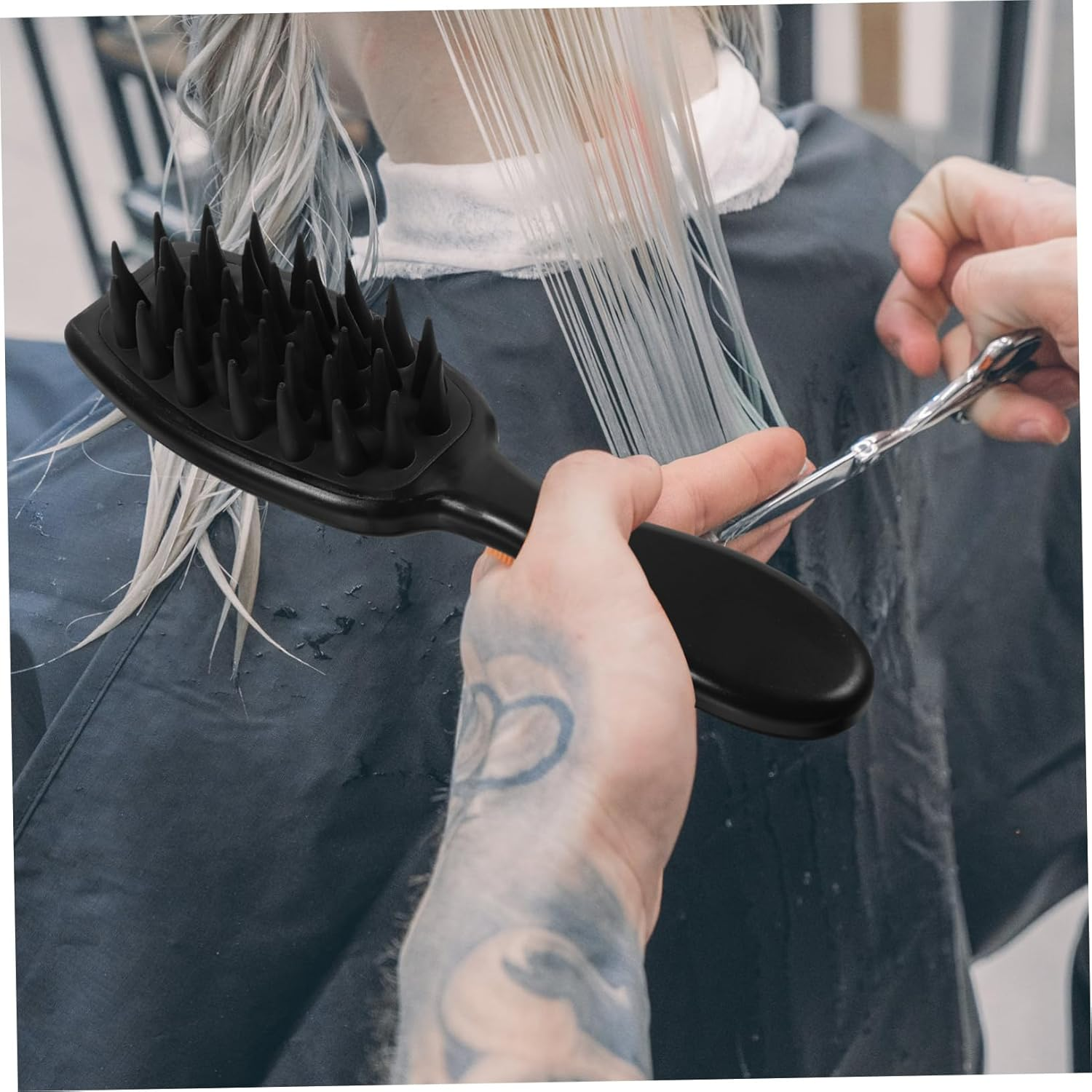 DINHEAROM Hair Scalp Massager Shampoo Brush Comb Scalp Brush for Hair Growth Compact image number 1