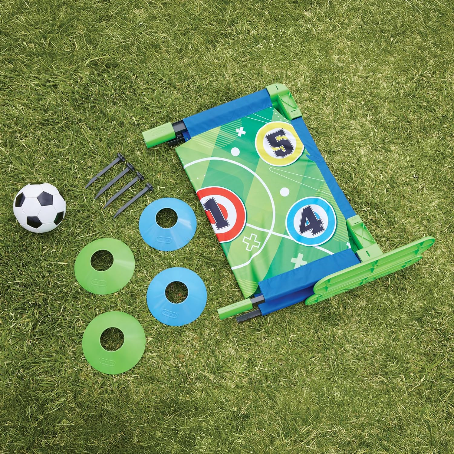 Little Tikes Totsports Soccer Trainer with 9 Accessories, Active Play Sports Toys, for Boys and Girls Ages 3+ Years image number 3