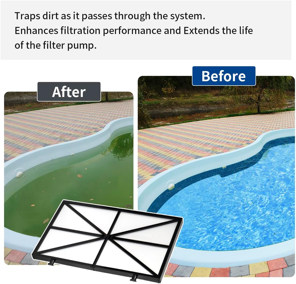 Wuyan 4 Pack Ultra-Fine Cartridge Filter Compatible with Dolphin M500, M200, M400, Wave 90, Ve 65, Oasis Z5, Sigma, C3, C4, Nautilus CC Plus,Part# 9991433-R4 image number 3