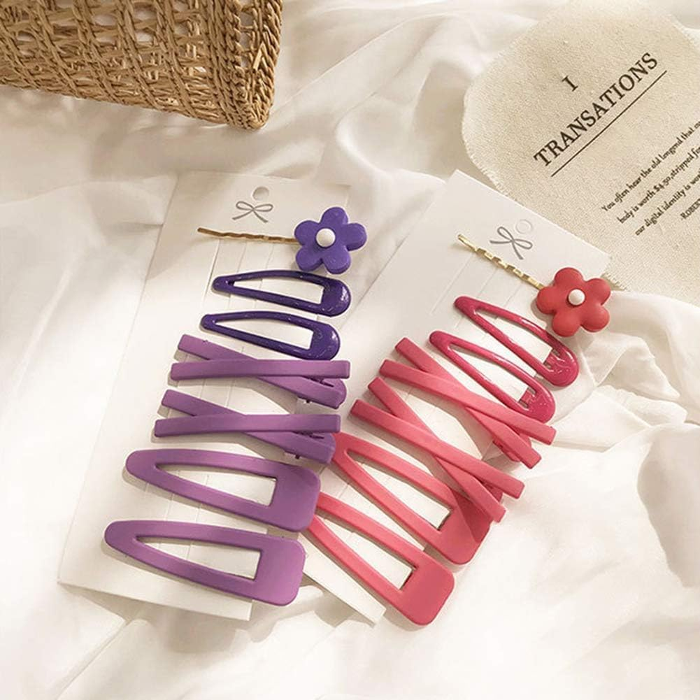 Yellow Hair Flower Clip, Hair Clips for Women and Girls, 7 Piece Decorative Flower Barrette Set, Hair Accessories