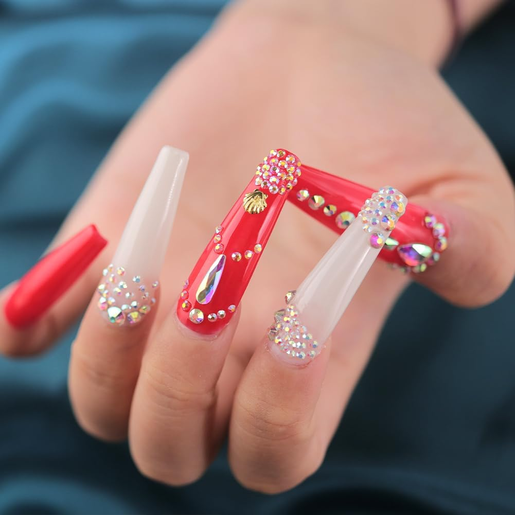 Tiny Nail Rhinestones 5000Pcs 1.2Mm Mini Pixie AB Glass Crystals for Nail Art Manicure Iridescent Long Lasting Shine Small Rhinestone Micro Dust Glitter Caviar Bead Sugar Gem - Rainbow image number 4