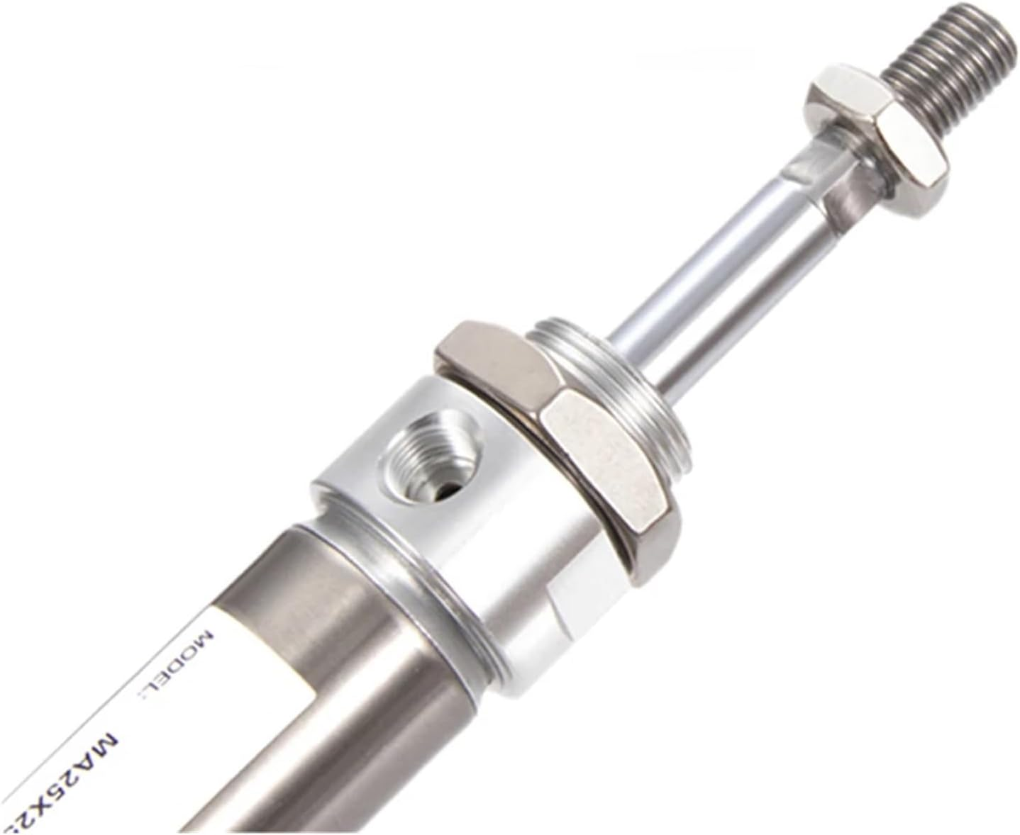 Stainless Steel Double Action MA Type with Magnet 16/20/25/32/40Mm Bore 25/50/75/100/125/150/175Mm Stroke Pneumatic Cylinder(Stroke 50Mm,Bore 40Mm)