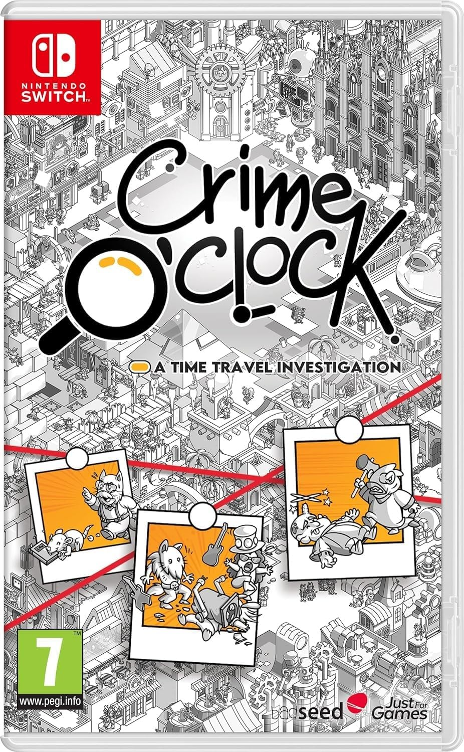 Just for Games Crime O'Clock Nintendo Switch Game image number 5