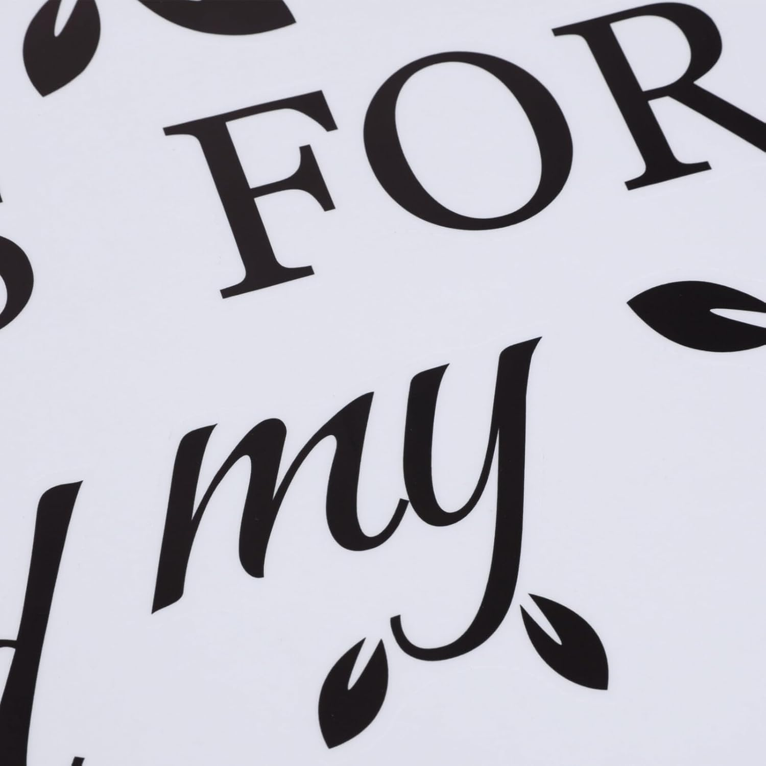 HOODANCOS Bible Verse Wall Stickers Inspirational Quote Wall Decals Religious Wall Stickers Peel and Stick Motivational Wall Decal for Bedroom Living Room Office Bathroom :15 image number 4