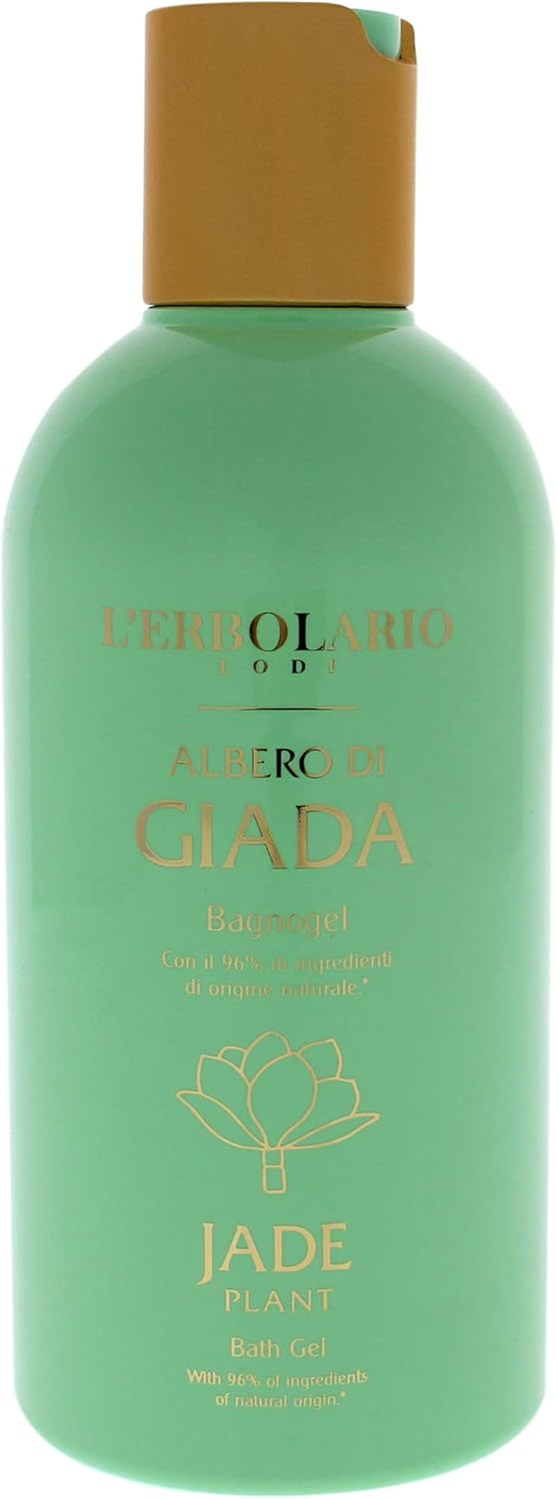 Lerbolario Jade Plant Bath Gel for Unisex, 250 Ml image number 1