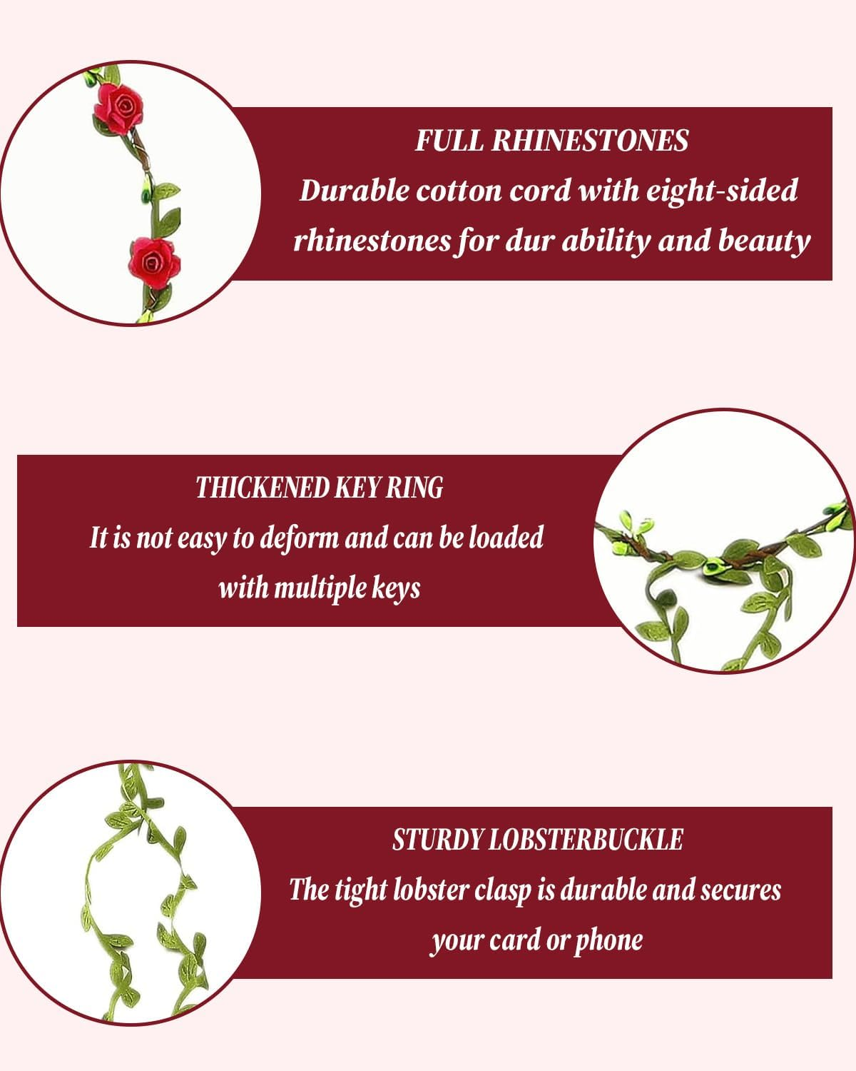 WUNZILO 8 Pcs Flower Wreath Flower Crown Girls Multicoloured Bohemian Floral Garland Headdress Headband Hair Band for Birthday Party Wedding Bride Bridesmaid image number 4