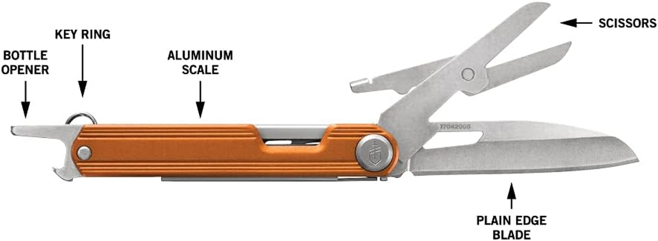 Camelbak Armbar Slim Cut Multitool, Orange image number 6