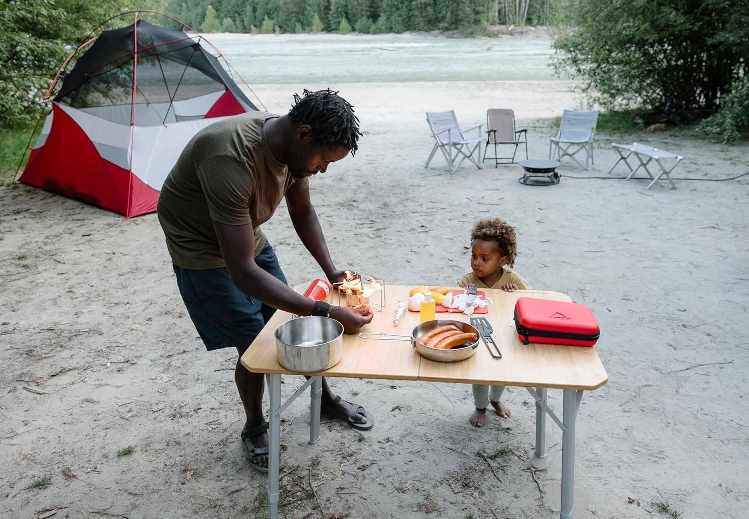 MSR Alpine Stainless Steel Camping Fry Pan image number 1