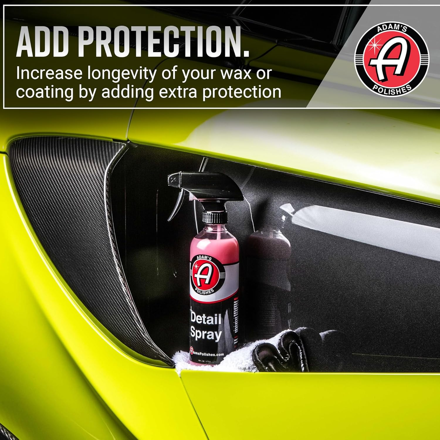 Adam'S Detail Spray Gallon - Enhance Gloss Depth & Shine - Extends Protection with Wax Boosting Technology - Our Most Iconic Product Guaranteed to Outshine the Competition