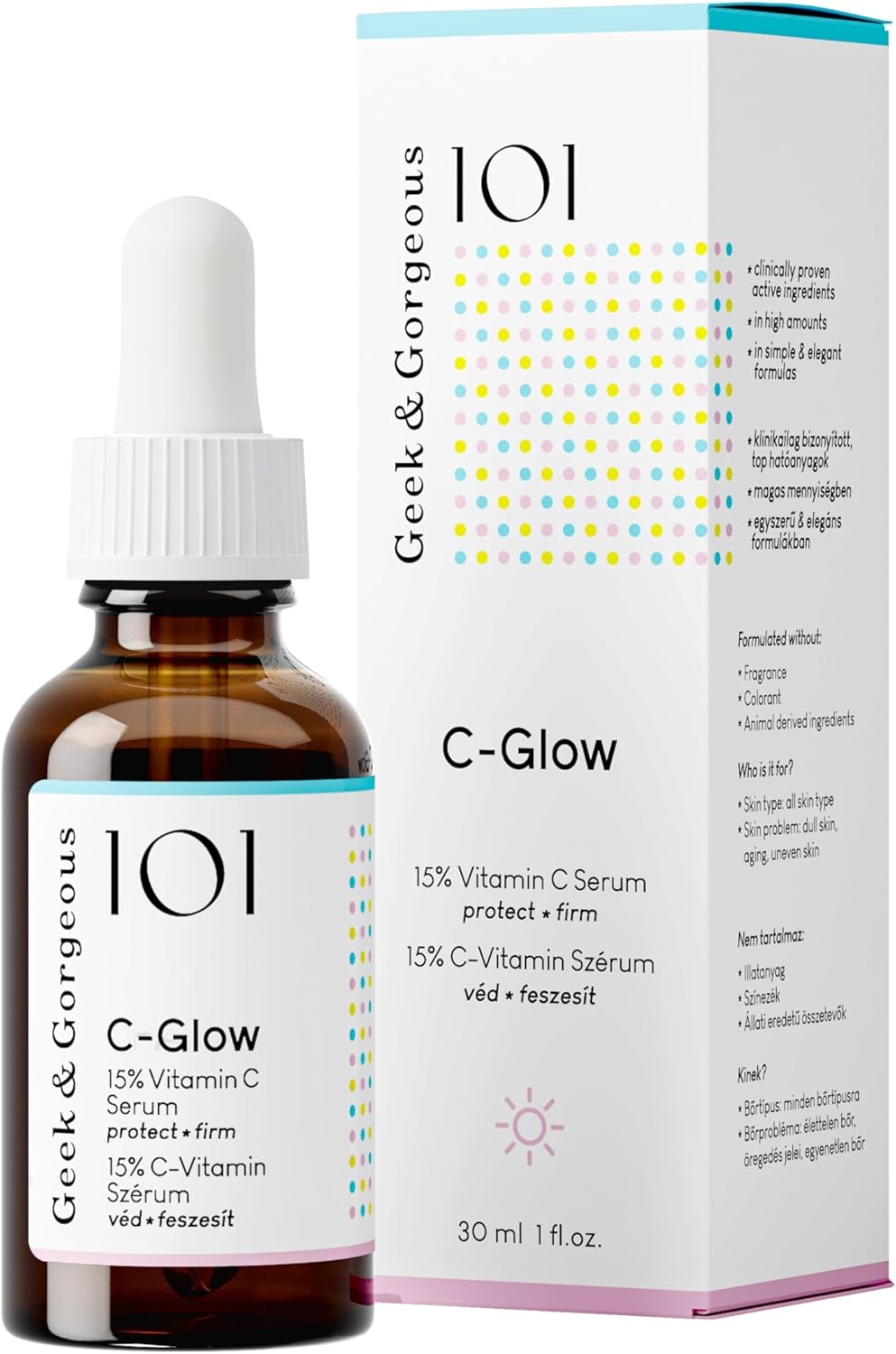 C-GLOW 15% Vitamin C + Ferulic Acid & Vitamin E (30 Ml) image number 6