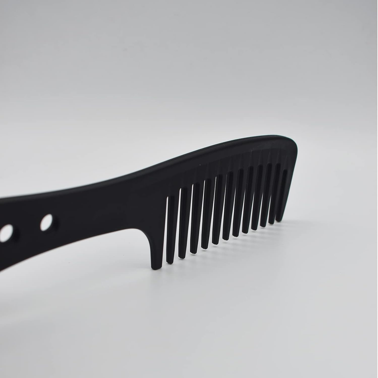 Professional Wide Tooth Comb, Large Hair Detangling Comb, Hair Styling Comb for Curly, Wet, Dry Hair, No Handle Detangler Comb Shampoo Comb, Black image number 6
