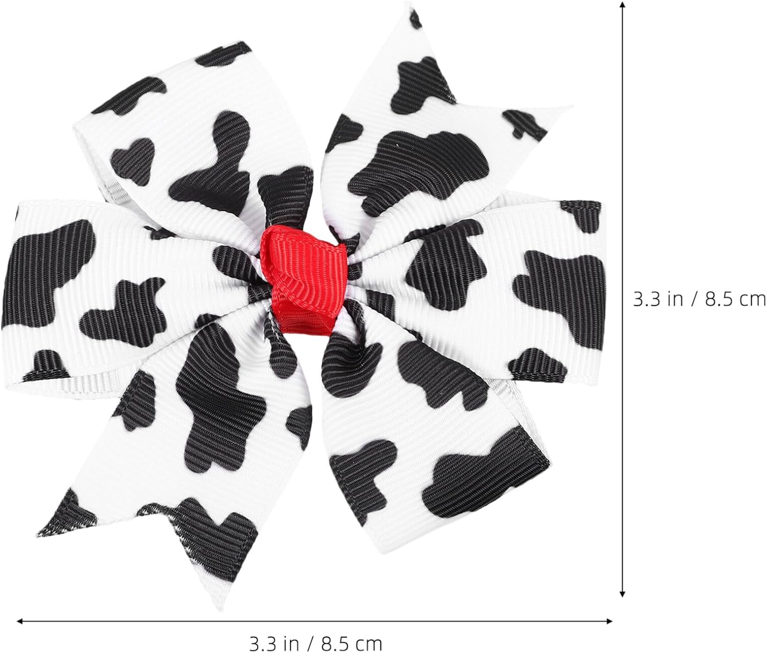 VALICLUD 2Pcs Bows Hair Clips for Girls Cute Barrettes Bowknot Design Accessories for Parties and Everyday Wear - White image number 6