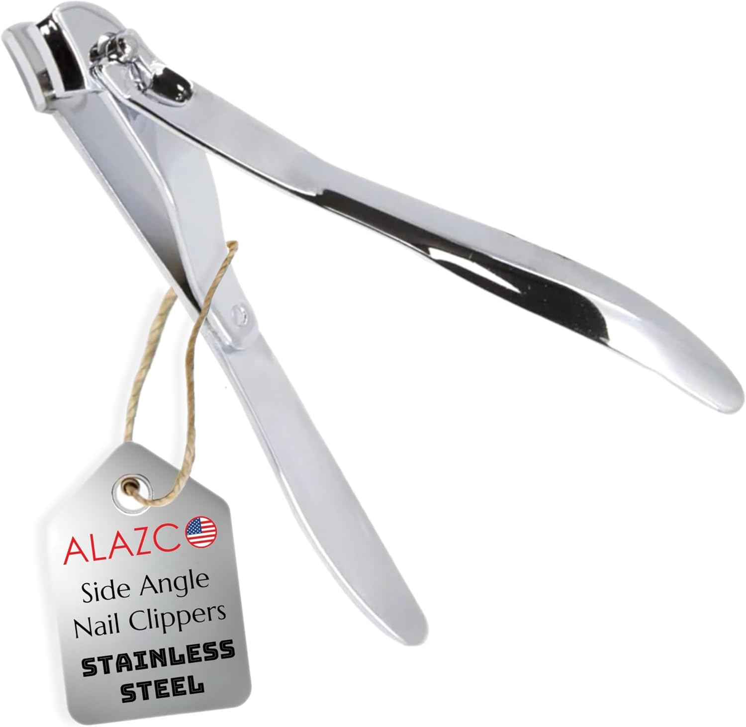 1 Side Angle Stainless Steel Fingernail or Toenail Side Nail Clipper Cutter image number 1