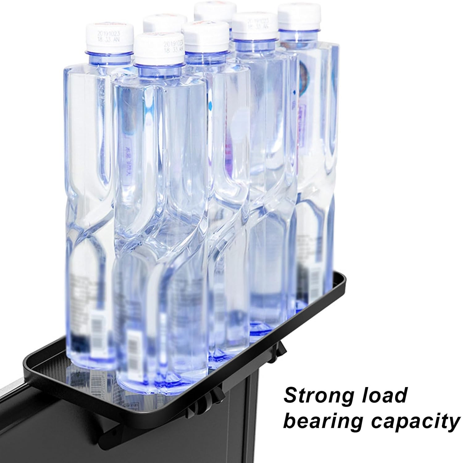 Wesoke 2 Pcs TV Top Shelf Screen Top Storage Stand, Black Computer Monitor Top Mounting Bracket Adjustable Cable Box Mount Shelf with 12 Inch/30Cm Platform for Speakers/Router/Sound Bars/Game Console