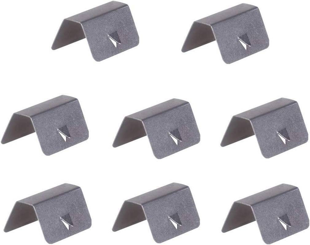 8 Pcs Wind Deflector Clips Stainless Steel Wind Rain Deflector Fitting Clips Compatible with Heko G3 image number 1