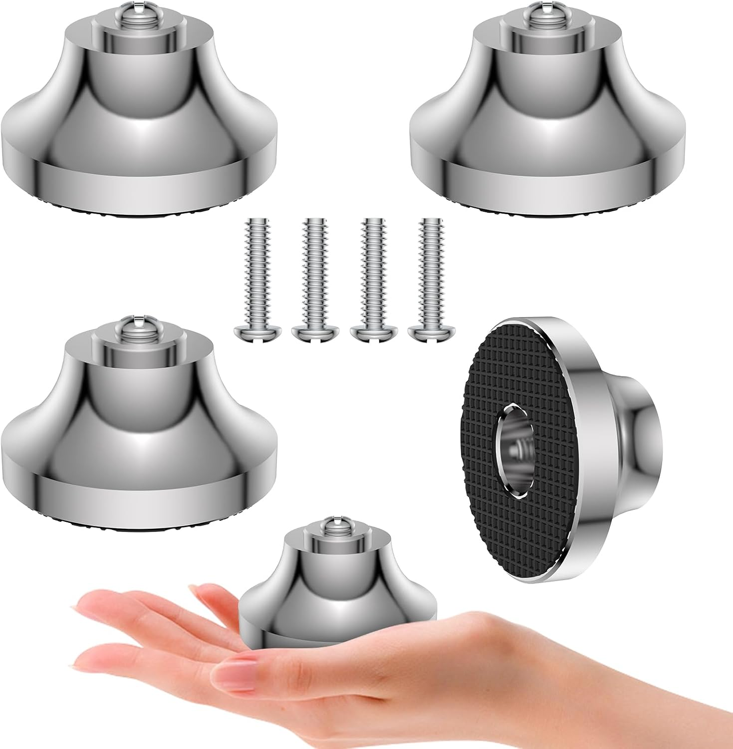 Hifi Speaker Stand Feet IF3033 IF4021S IF4023 (IF3033, Black)