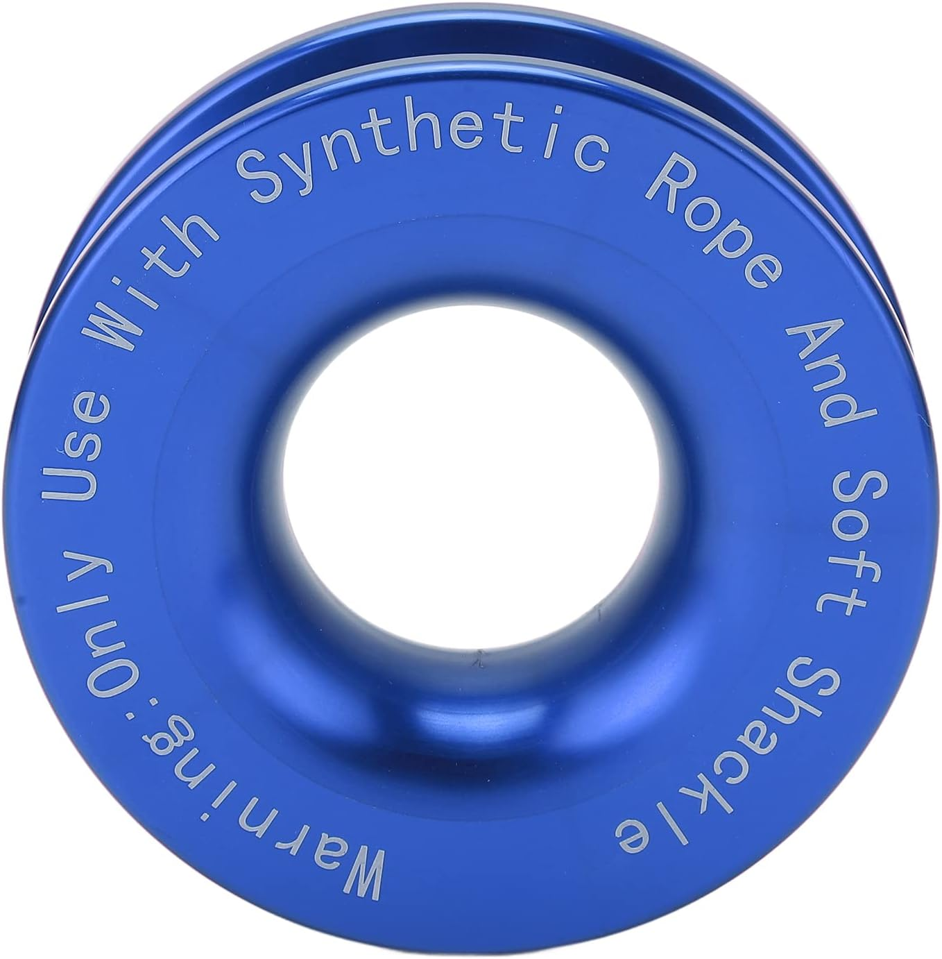 Soft Shackle Recovery Ring 41000 Pounds Quick and Safe Rest for 3/16" 1/4" 3/8" off Road Towing and Rescue Ropes (Red)