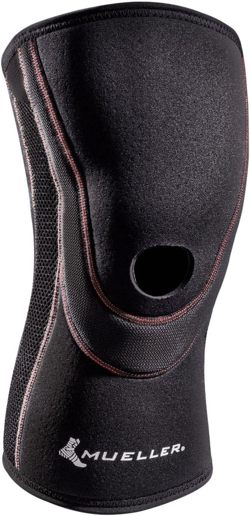 Mueller Sports Medicine Breathable Open Patella Knee Sleeve, Large, 0.47 Pound