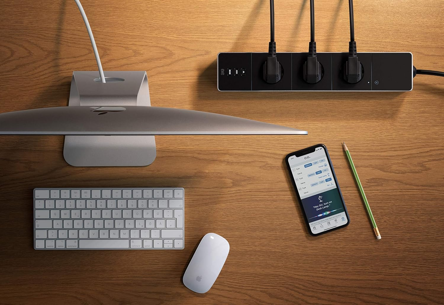 Eve Energy Strip - Connected Power Strip with Consumption Meter, Lightning, Surge and Overcurrent Protection, and Apple Homekit Technology image number 5