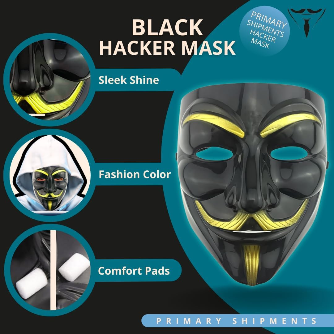 Primary Shipments Spy Ninjas Inspired Project Zorgo PZ9 PZ Cloaker Compaitble Hacker Mask Set of 4 image number 4