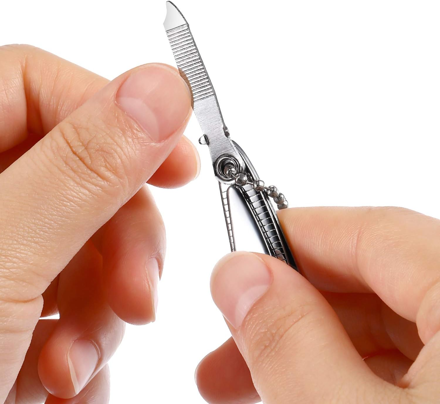 Bememo Stainless Nail Clippers Set Fingernail Clippers and Toenail Clippers Nail Cutter Tool Set for Kids, Men, Women 12 Pieces Fingernail Clipper Set image number 5