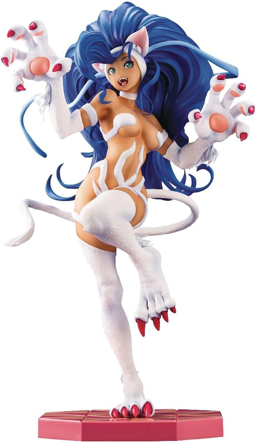 Kotobukiya - Darkstalkers Felicia Bishoujo Statue image number 4