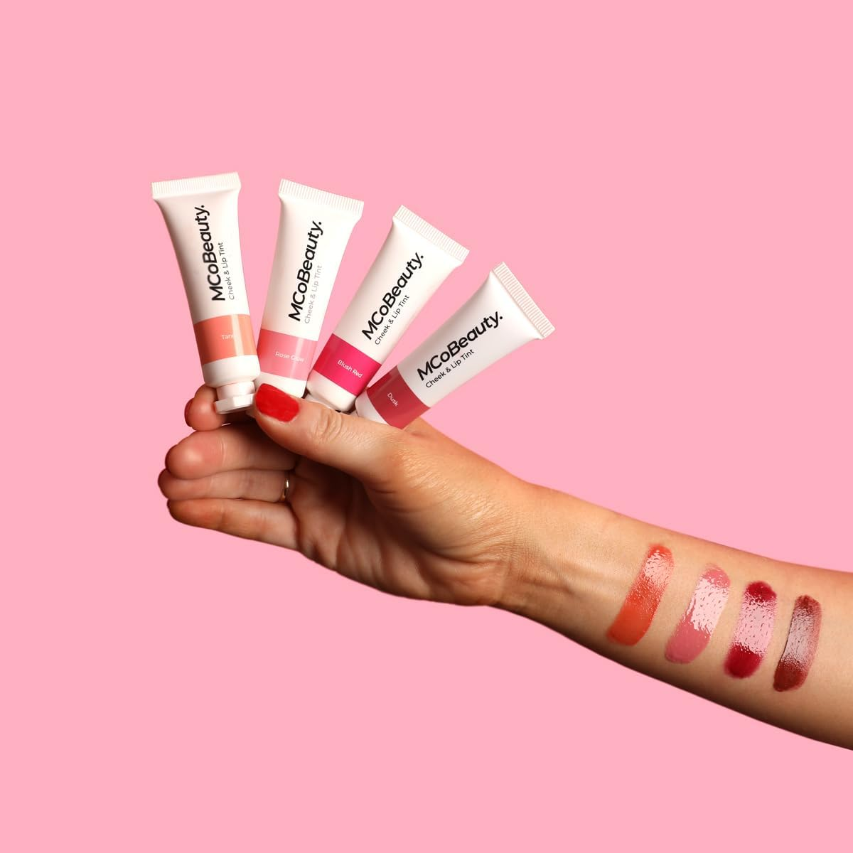 Mcobeauty Mcobeauty Cheek and Lip Tint - Tango for Women 0.34 Oz Makeup, 10 Ml - Tango-Red image number 4