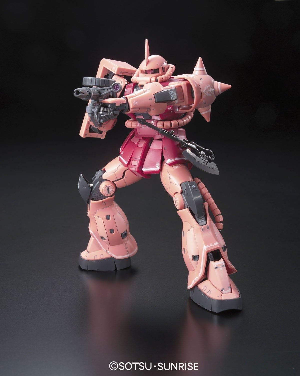 Bandai Hobby Gundam RG 1/144 MS-06S Zaku II Model Kit