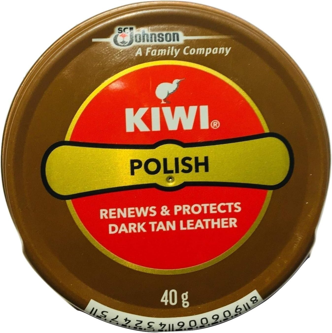By Be the Bestest Kiwi Shoe Polish Paste Black and Dark Tan 0.2 Fl Oz (Pack of 2), Black image number 4